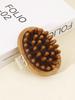 Wooden Meridian Massage Brush,manual Whole-body Universal  Massager Household Massage Tool Special for Real Hair Wigs
