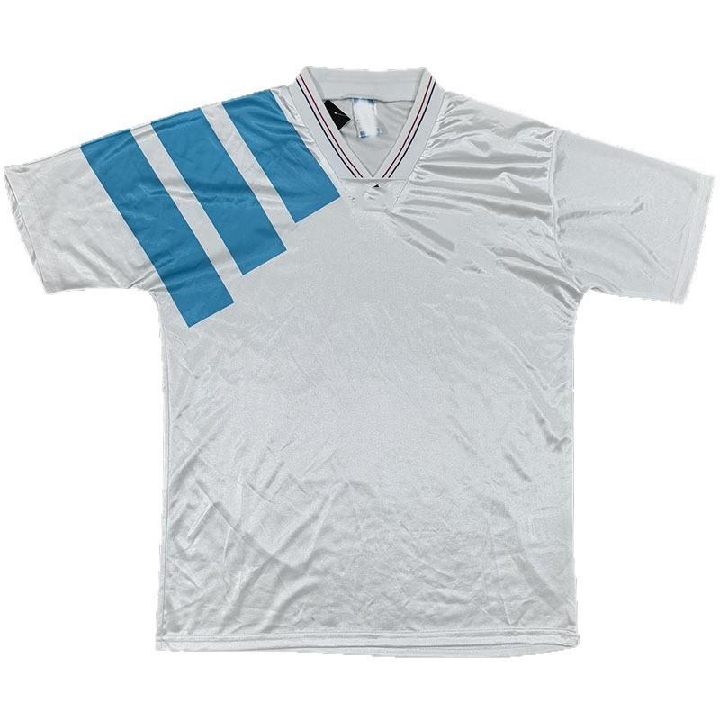 Vintage 1992-1993 Marseille Hjemmefotballtrøye Kort Erme Herre Fotballskjorte S Til XXL