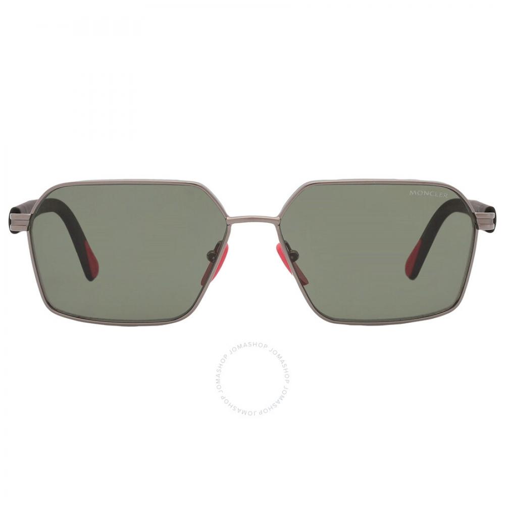 

Moncler Мужские солнцезащитные очки Montage Green Navigator ML0268 12R 59