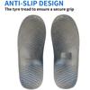 Rain Boot Shoe Cover Black Waterproof with Reflector High Top Clear Shoes Dust Covers for Motorcycle Bike Rain Cover Men Women