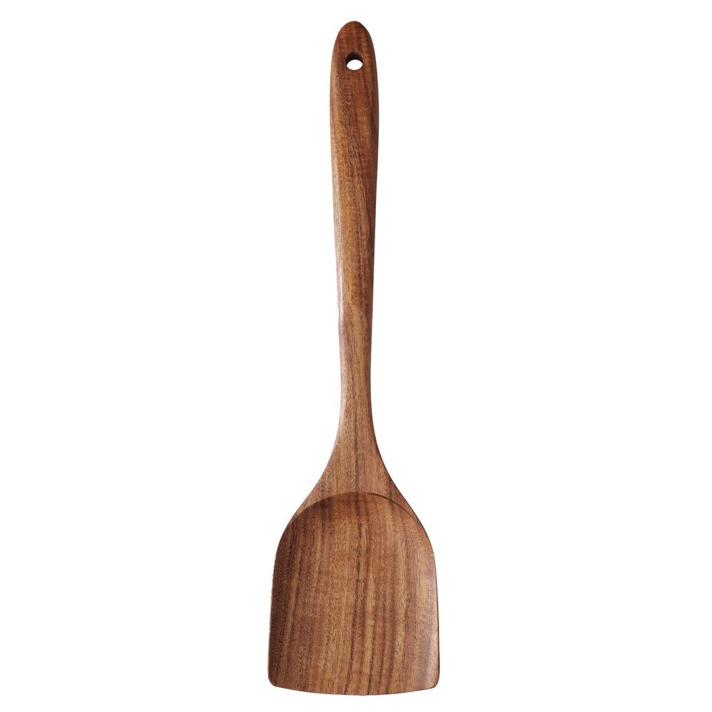 Wooden Spatula Wok Spatula Spoon Wooden Spatula Teak Kitchenware Set Wooden