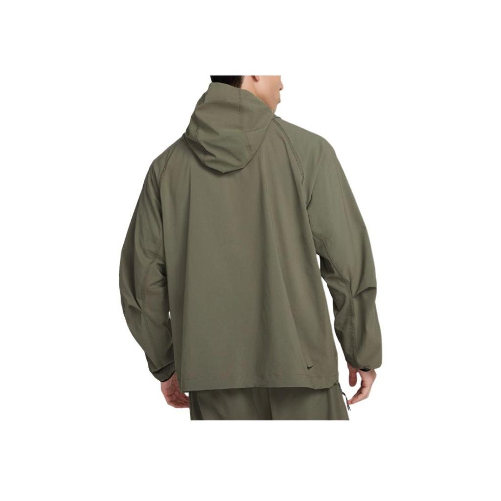 Nike Tech Windrunner Hooded Comfortable Casual Sports Long Sleeve Jacket Men Jacket Green HM7152-223