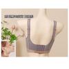 Women Thin Strap Low Back Beautiful Back Seamless Gathered Push Up Bra For Small Chest