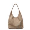 Korean Version of Matte Portable Tote Bag for Women's 2025 Autumn New Commuter High-value Fashionable Retro Underarm Shoulder Bag