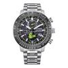 PROMASTER Series Sports Radio Quartz Stainless Steel Steel Strap Men's Watch Black Dial BY3006-53E
