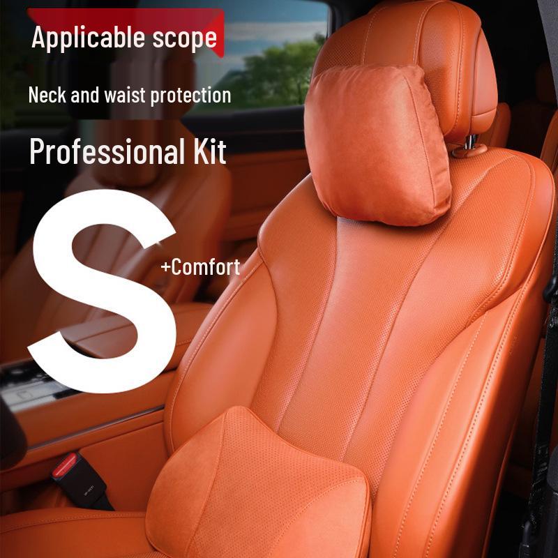 AITO M5-M9 Car Headrest & Lumbar Support Pillow Set: Leg Rest, Neck, Waist Support Accessories