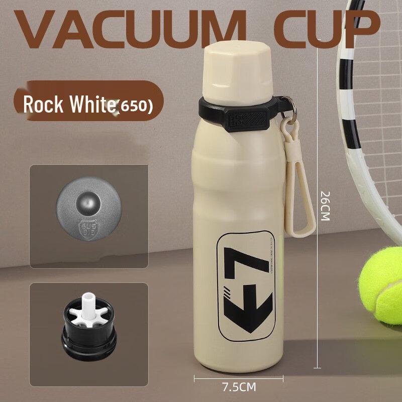 MRSIKEY Portable Insulated Sports Water Bottle with Straw