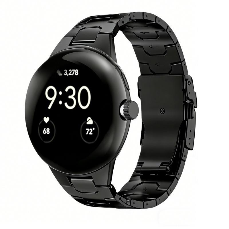 Titanium Watchband for Google Pixel Watch 4 3 45mm Luxury Metal Strap for Google Watch Pixel 1 2 3 4 41MM Belt Accessories