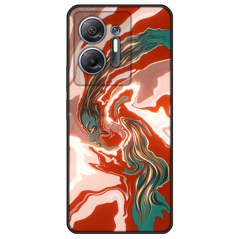 Soft Silicone For Infinix Hot 30 5G Case TPU Painted Back Cover Infinix Hot 30 5G Casing