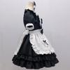 Moonlight Ying Black Maid Dress Gothic Dress Female Cosplay Dance Dress