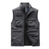Plus Size Outdoor Fishing Photography Vest with Logo Print