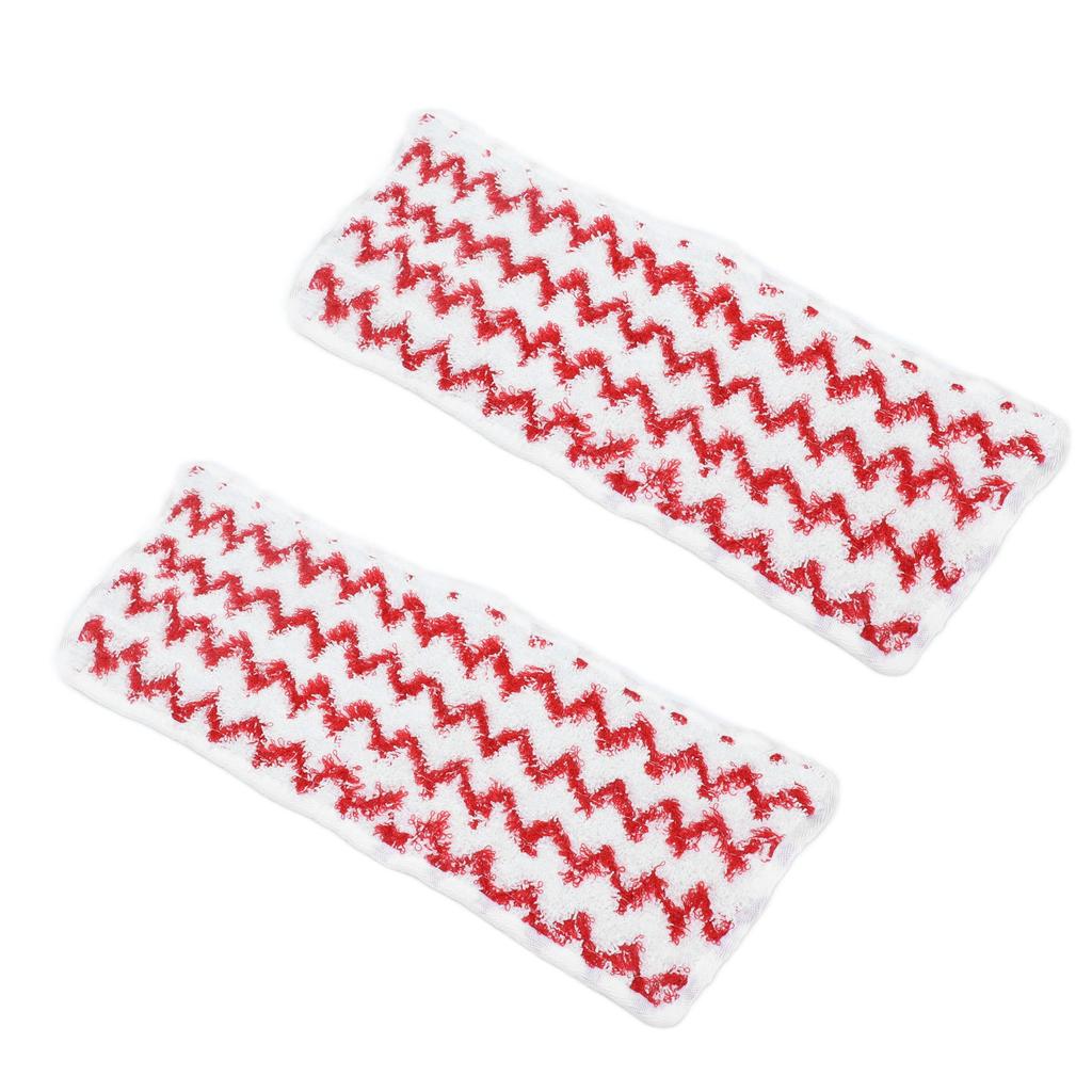 2PCS Microfiber Cleaning Mop Pad Mopping Cloth Replacement Fit for Vileda Steam XXL Steam Mops