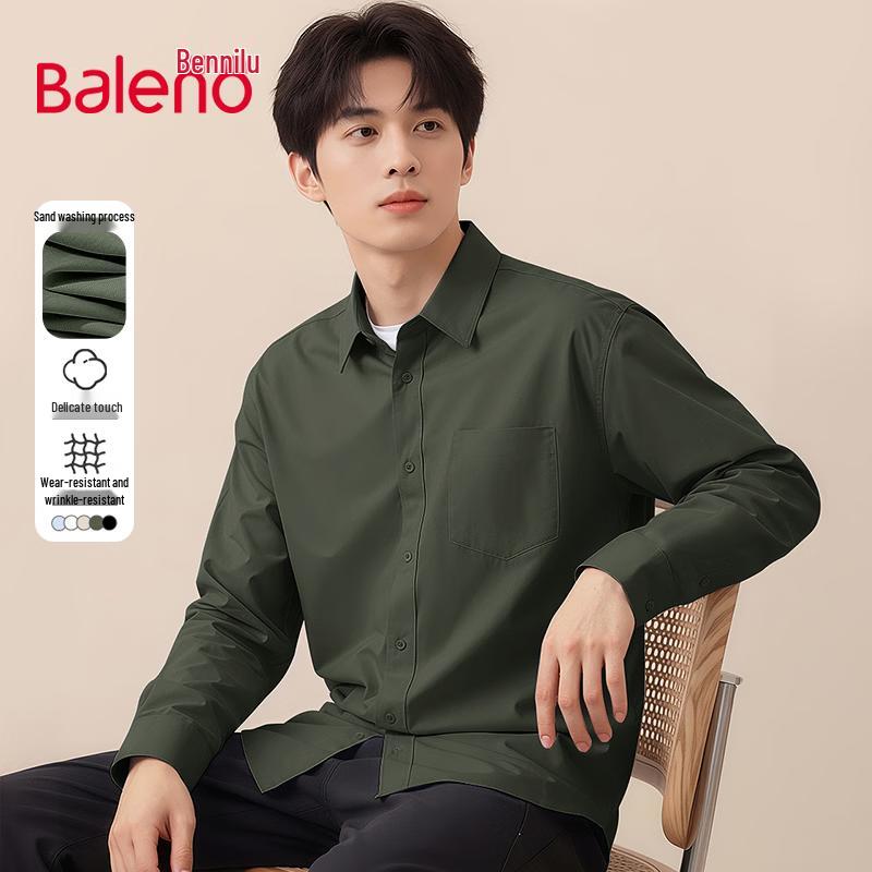 Baleno Men's Long Sleeve Casual Shirt