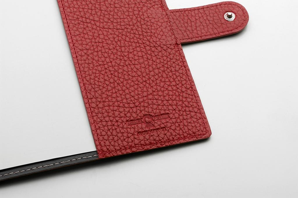 Quo Vadis Genuine Leather Planner Cover Taurillon 16x16cm Rosso qv16x1620rs (Trion)