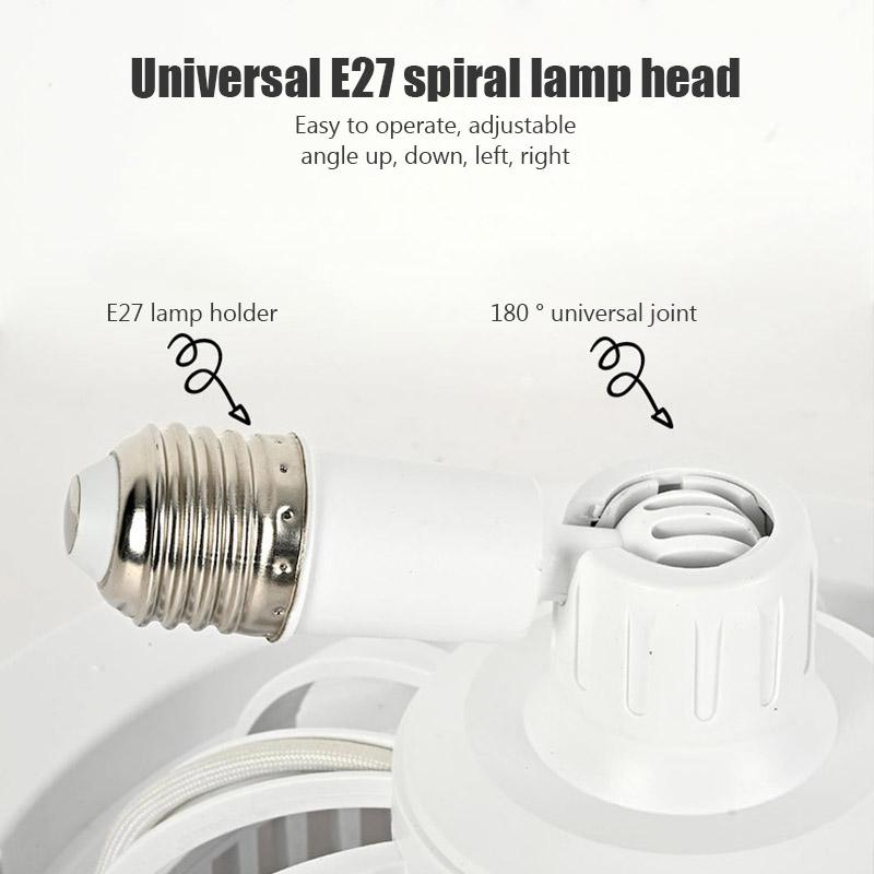 Ceiling Fan Lamp With Aroma Bedroom Living Home Ceiling fan Lamp E27 Screw LED Fan Light Remote Control All-in-one Lamp With fan