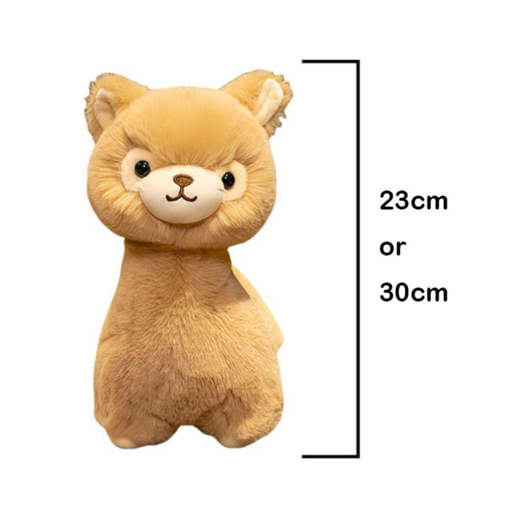 Cartoon Alpaca Stuffed Animals Home Decor Llama Plushies Animal Doll for Kids