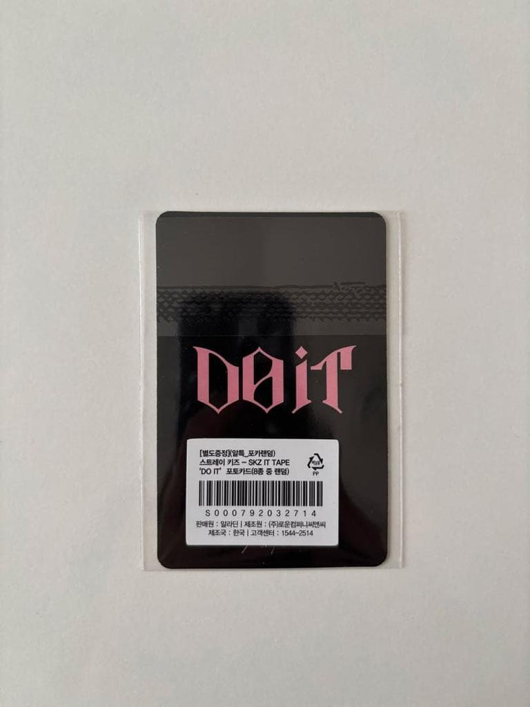 [USED] Stray Kids DO IT Aladin Bonus Trading Card AIN