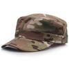 Cappello Mimetico da Esterno Stile Militare con Visiera Piatta e Protezione Solare per Adulti
