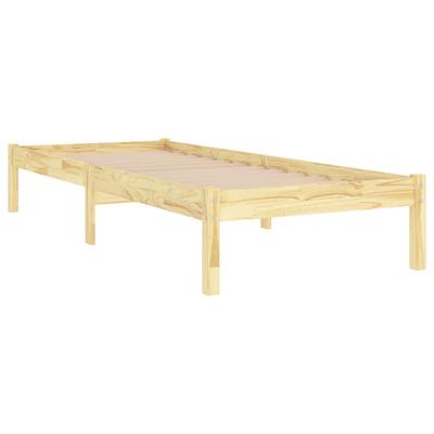Cama de Madera Maciza 90 x 190 cm