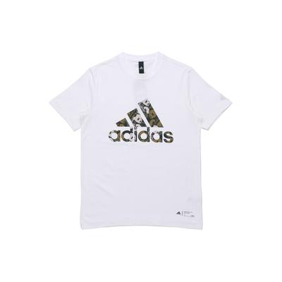 Panda Print Crew Neck Sports Tee Unisex Tops White GP1849