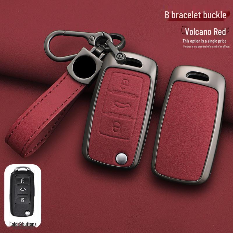 Volkswagen Key Cover for Sagitar, Lavida, Bora, Santana, Tiguan, Lingdu, Polo, and Golf Models
