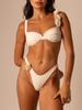 OFTBUY 2025 New Summer Sexy Color Style Swimsuit Women 2 Pieces Bikini Set Removable Bra Tight Beach Swimwear Female