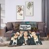 BSB Backstreet Boys Band Blanket  Warm Soft Funny Plush Throw Blanket For Bedroom Picnic Flannel Bedspread Bed Cover