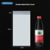CPE Frosted Self-adhesive Bag Translucent Plastic Packaging Pouchs Phone Case Electronic Device Bag Remote Control Waterproof Dust Protection Pouch