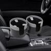 Car Cup Holder Insert Adjustable Base Multifunctional Double Cup Holder Detachable Drinks Holder for Automotive Truck Auto