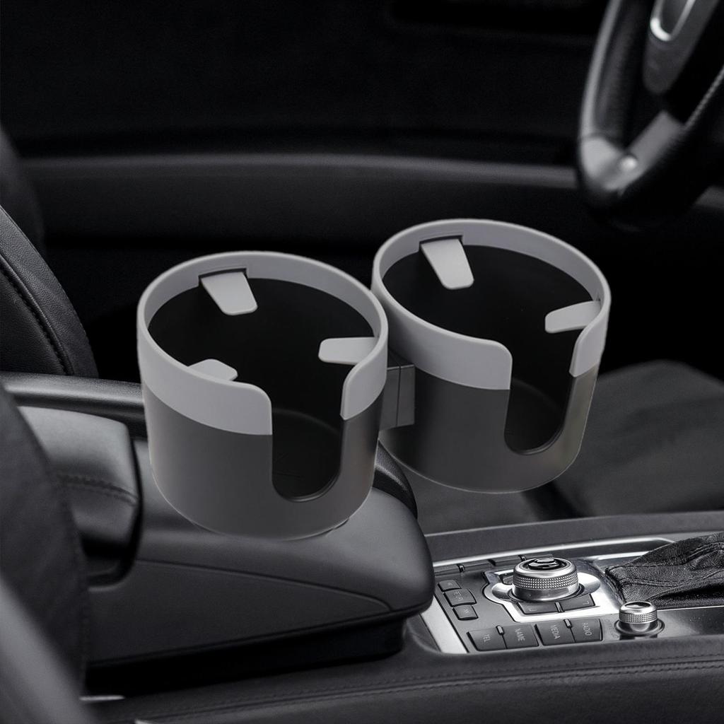 Car Cup Holder Insert Adjustable Base Multifunctional Double Cup Holder Detachable Drinks Holder for Automotive Truck Auto