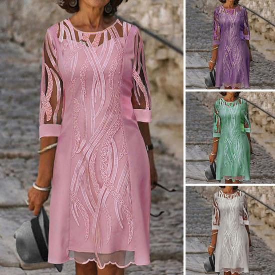 

Популярное женское платье с круглым вырезом Soft Dressing Up