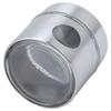 Coffee Bean Container Iron Glass Mini Sealed Jar Kitchen Storage Tank for Beans TeaSilver