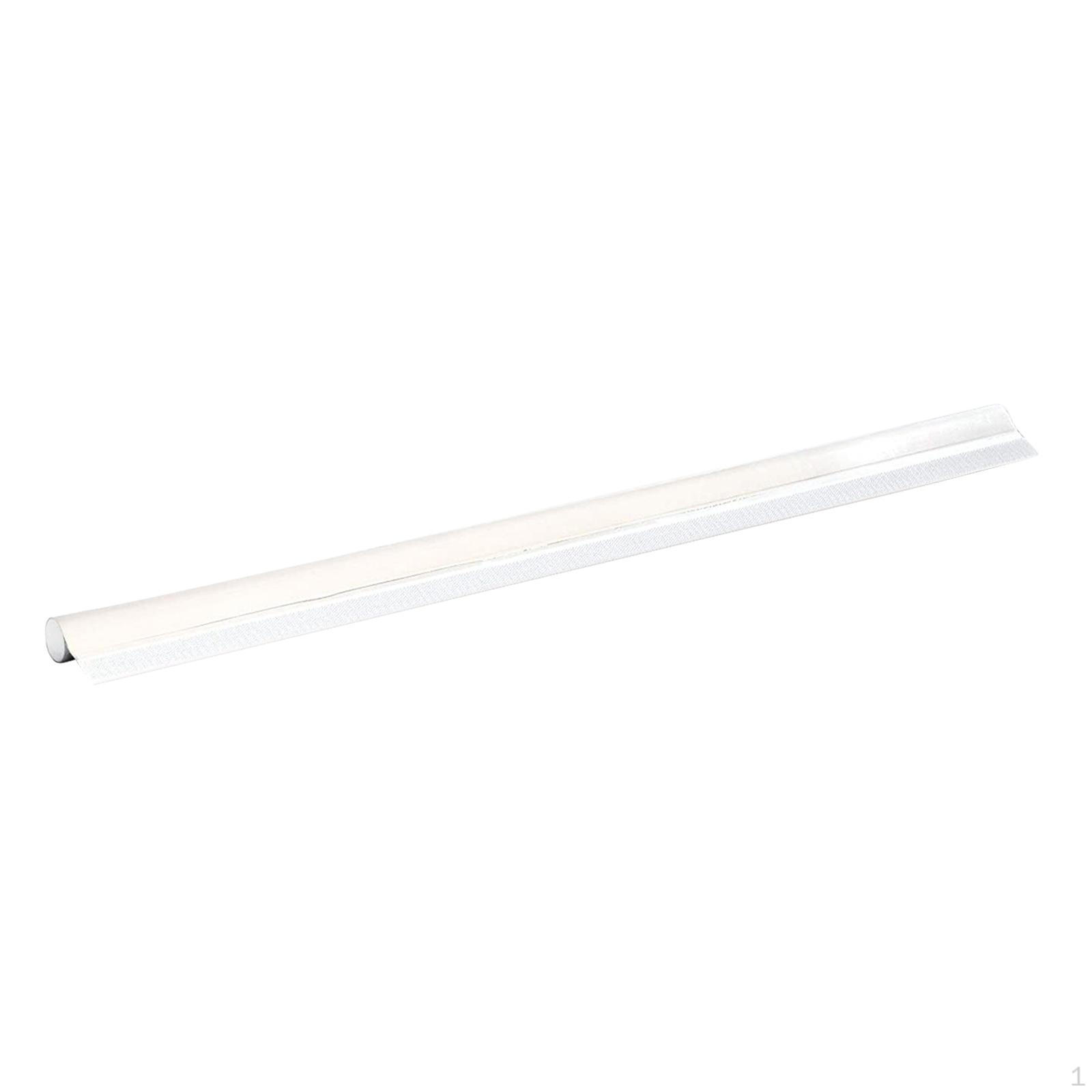 

1 paket Door Draft Stopper 37 inches under Noise Reduction Guard Sealing Strips for Home білий