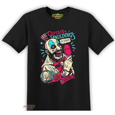 Captain Spaulding Ice Scream T-Shirt S-3XL House of 1000 Corpses Devil's Rejects