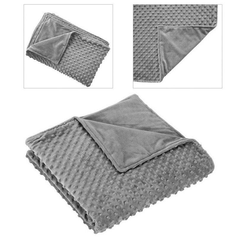 Cotton Weighted Gravity Blanket Crystal Velvet Quilt For Adult