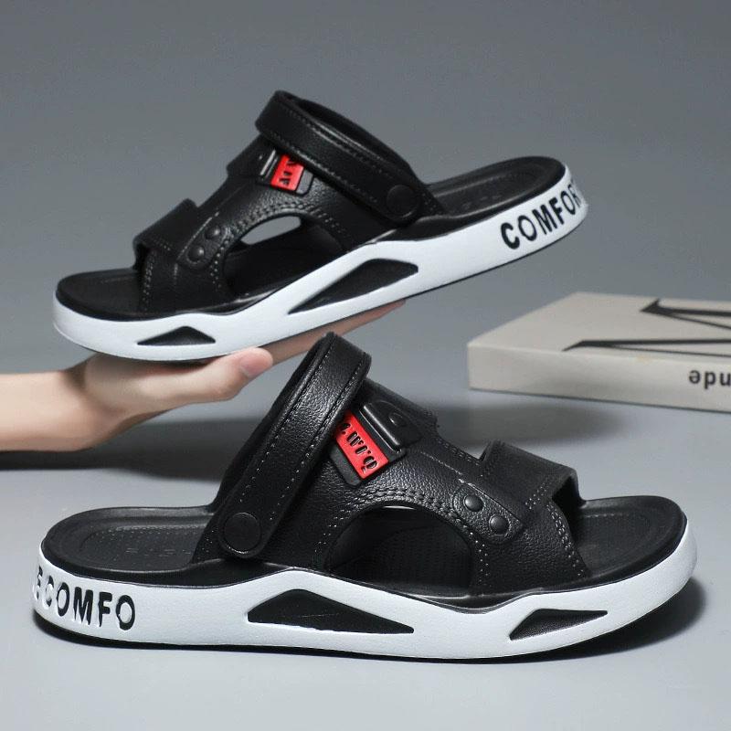 Fashion Kidmi Mens Shoes Fashion Summer Outdoor Sandals For Youth Breathable EVA Beach Sandals Dual-purpose Casual Comfortable Slippers