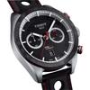 Tissot Leather Strap black Dial Men's Fashion Watch T100.427.16.051.00