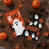 2PCS Ghost Pumpkin Pattern Hand Towel Ultra-Fine Fiber Dish Towel Kitchen Dishcloth  Bathroom