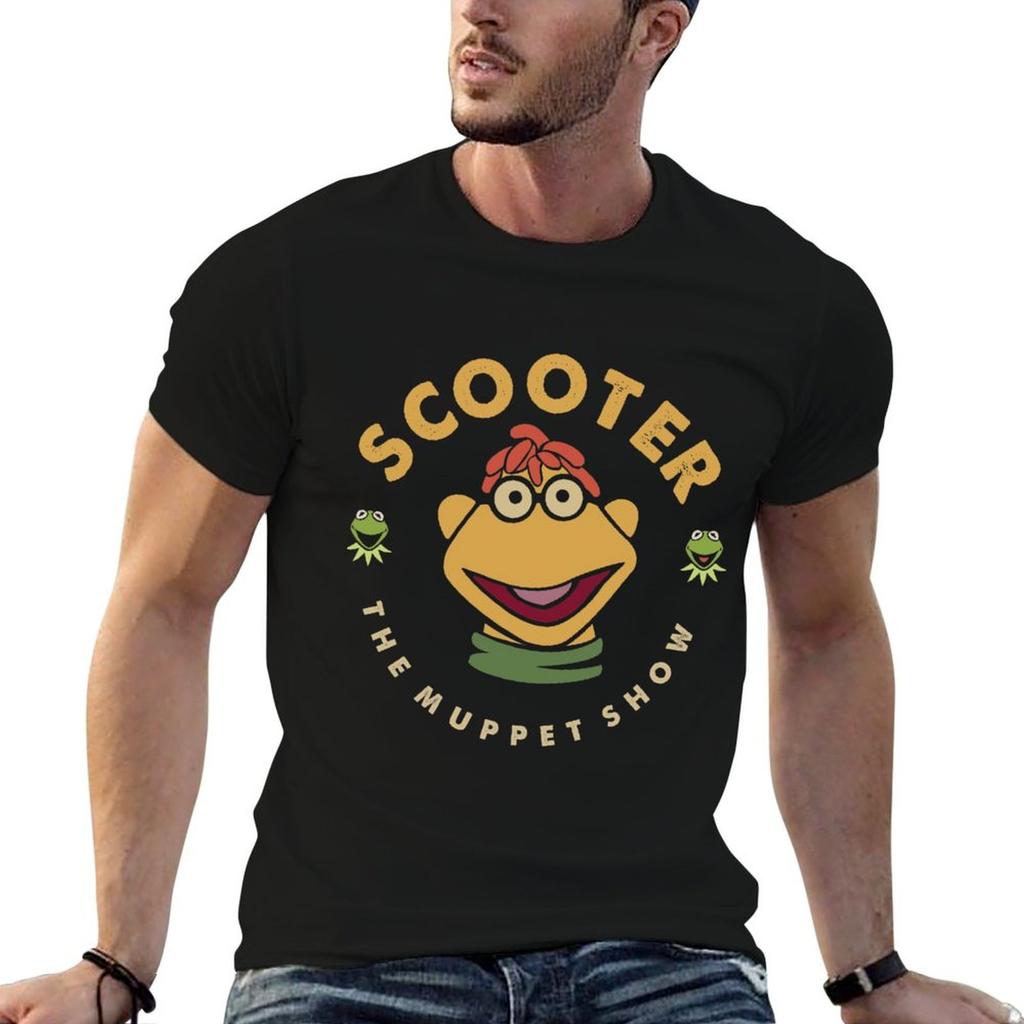 Scooter T-Shirt Basic Short Sleeve T-Shirt for Men