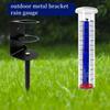 Transparent Outdoor Rain Gauge Removable Rain Measure Gauge Rain Measuring Device  Accurate Weather