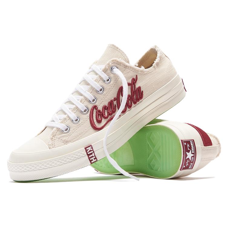Chuck 70 Kith x Coca-Cola x Chuck 70 Converse Low 'Parchment' 169837C