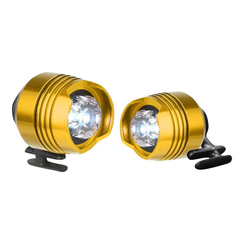 

Водонепроницаемые фары Jibz для крокодилов, маленькие фонарики для крокодилов, украшения обуви, забавные аксессуары для обуви, забавный подарок, 1 шт. One Size жёлтый