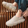 Fashion Men's Slippers Winter Big Size Indoor Waterproof PVC Large Sizes Home Shoes Cotton Bedroom Houseshoes Warm House Home Slippers