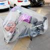 Motorcycle Cover Disposable Transparent Protector Covers All Season Outdoor Waterproof Bike Scooter Rain Dustproof Cover