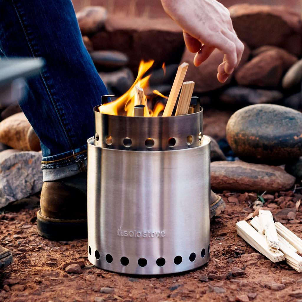 Solo Stove Campfire, Official Japanese Product, Fire Pit with Secondary Combustion