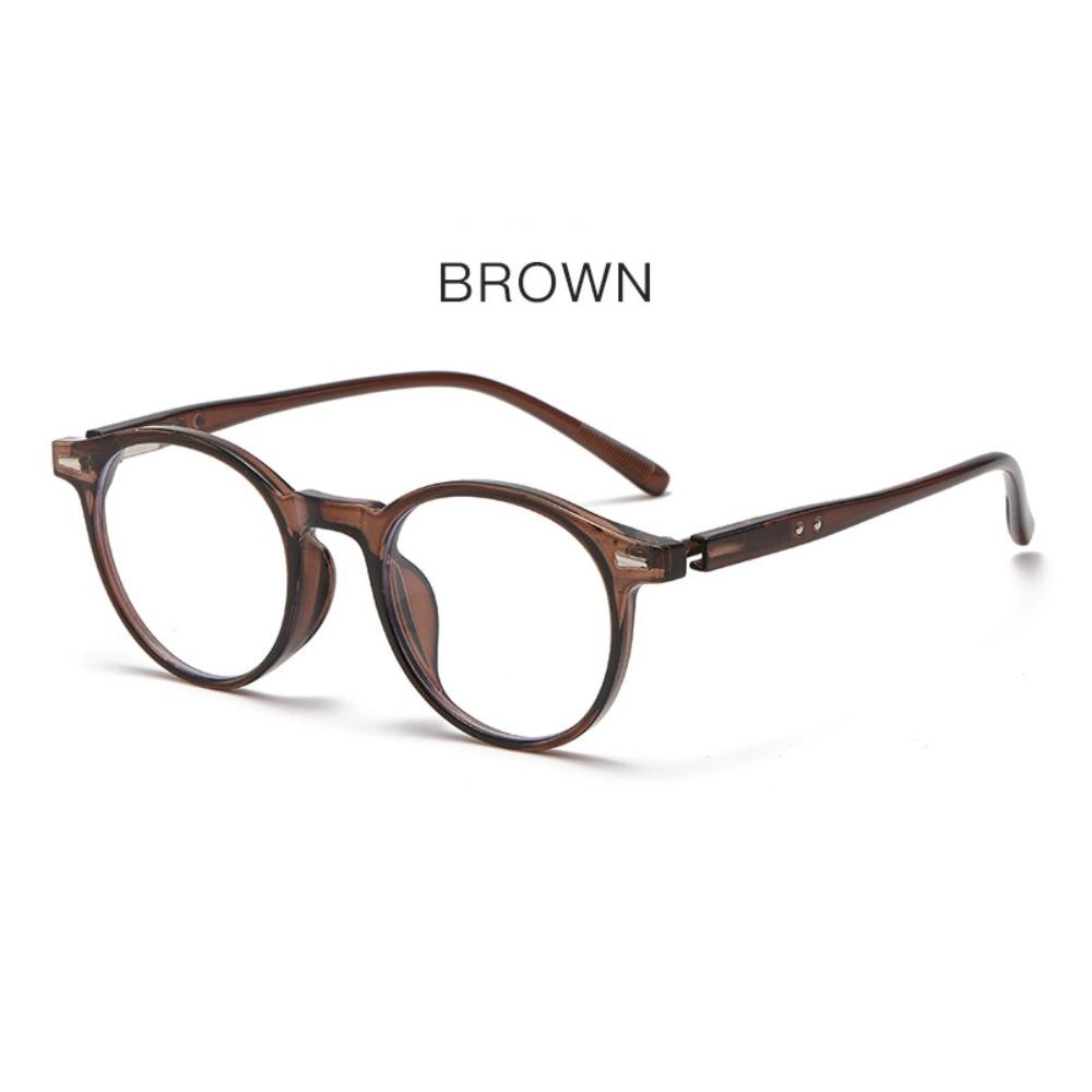 Retro Classic Round Women Anti Blue Light Eyewear Clear Lens Eyeglasses Men Eye Protection Computer Goggles Ultralight Eyewear