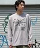 MODERMENT Grovim Pigment Oversized Long Sleeve [Gray]