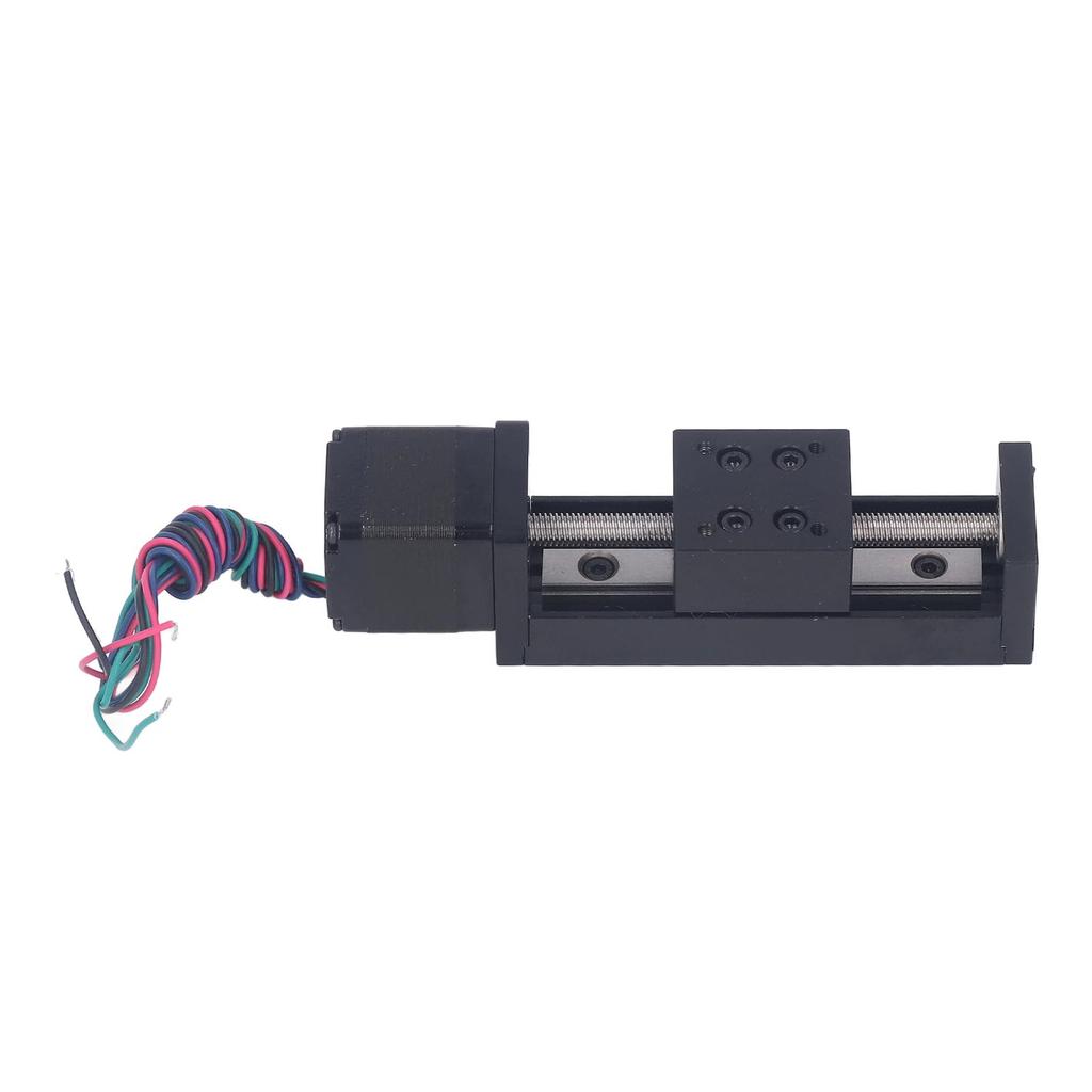 Mini Linear Rail Guide Slide Actuator 28 Stepper Motor 50mm Stroke DIY CNC Router Parts X Y Z Stage with T Screw Rod