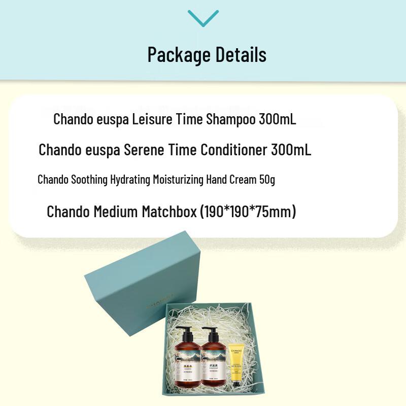 CHANDO EUSPA Relaxing Time Wash & Care Gift Set