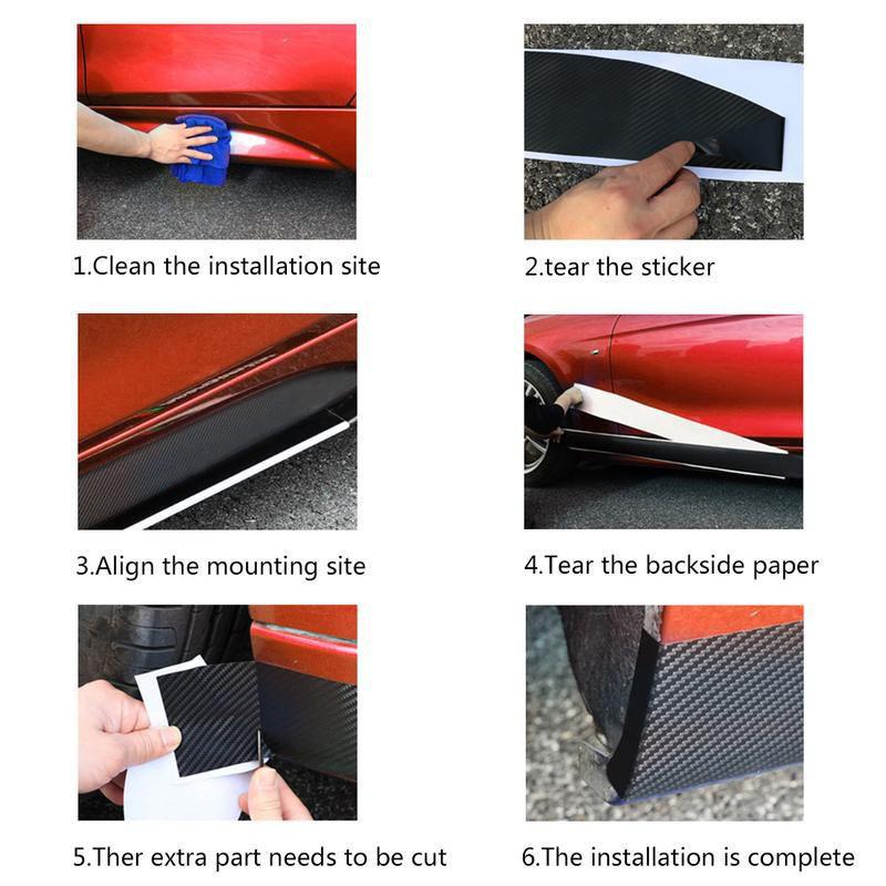 Upgraded Material Car Body Door Side Skirt Vinyl Sticker For BMW 5 Series E12 E28 E34 E39 E60 E61 F07 GT F10 F11 F18 G30 G31 G38